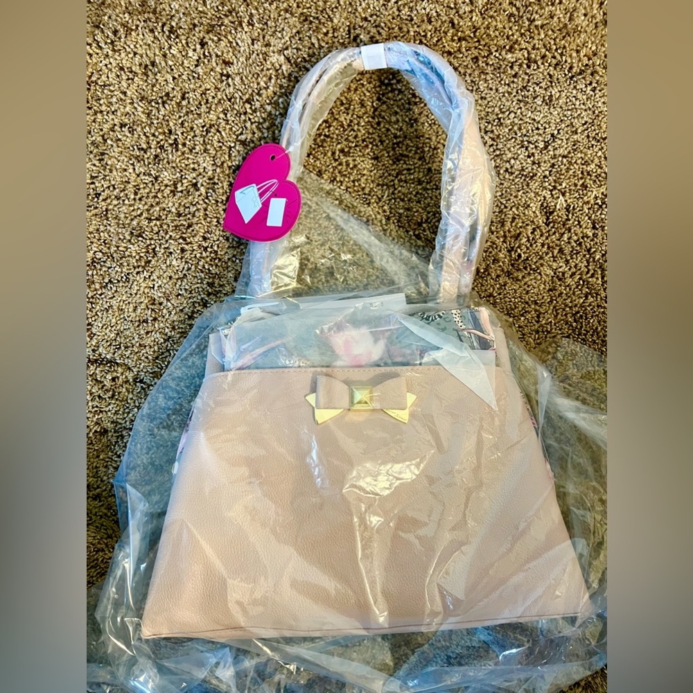 Betsey Johnson Floral Bag Purse